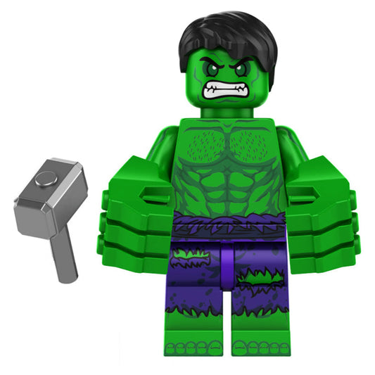 HULK Custom Marvel Superhero Minifigure.