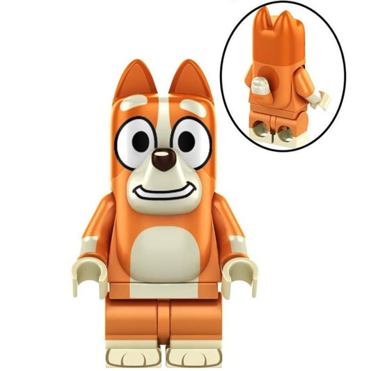 Figurine de dessin animé Bluey personnalisée Bingo