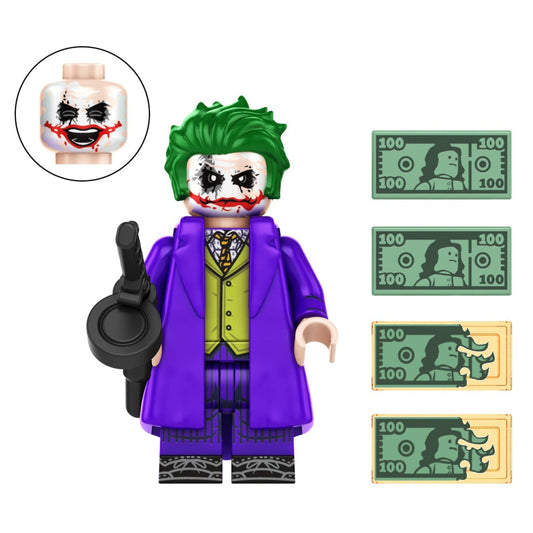 The Joker (The Dark Knight Trilogy) Custom DC Supervillain Minifigure