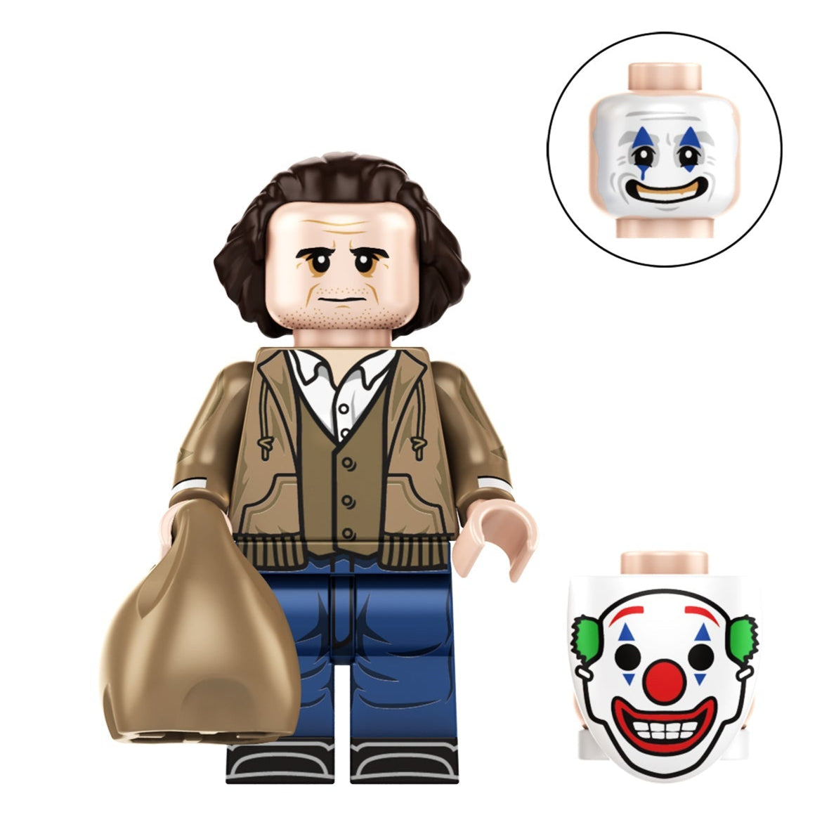 Arthur Fleck (Joker) Custom DC Supervillain Minifigure