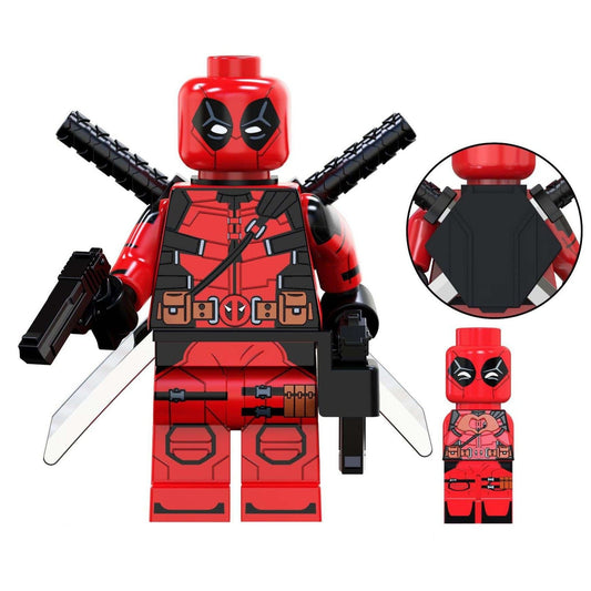 Deadpool Custom Marvel Superhero Minifigure