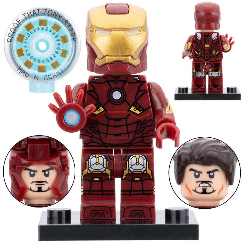 Iron Man Mark 7 Custom Marvel Superhero Minifigure