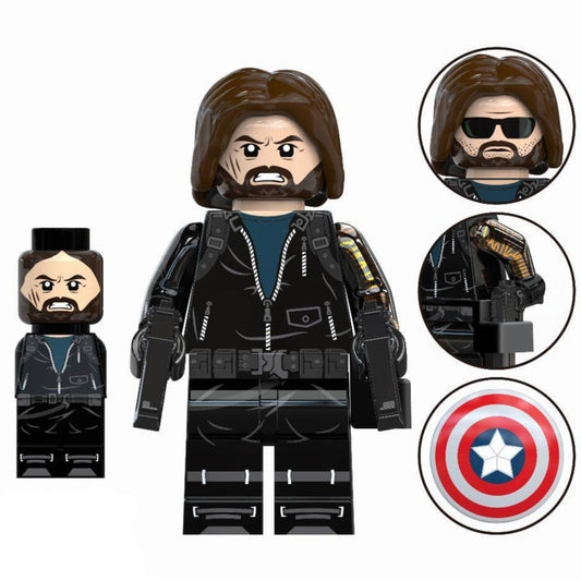 Figurine de super-héros Marvel personnalisée Soldat de l'Hiver (Thunderbolts*)