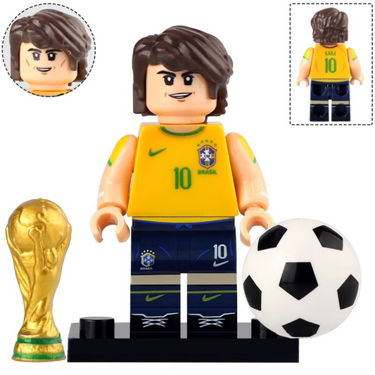 Kaká Custom Brazil Football Legend Minifigure