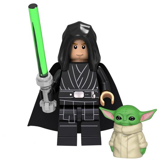 Luke Skywalker (Grogu) custom Star Wars Minifigure