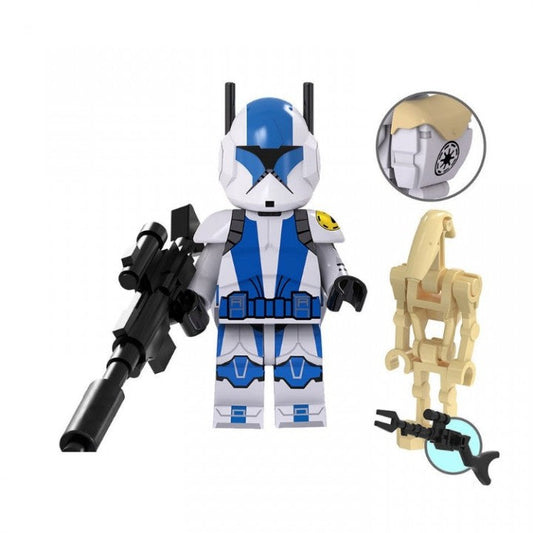 Clone Trooper with B1 Battle Droid custom Star Wars Minifigure