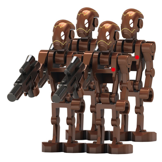 4 x Commando Droid custom Star Wars Minifigure