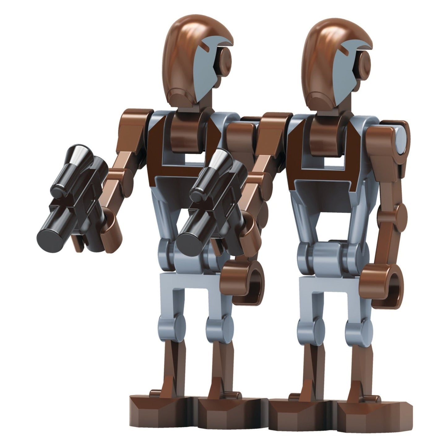 2 x FA-4 Pilot Droid custom Star Wars Minifigure