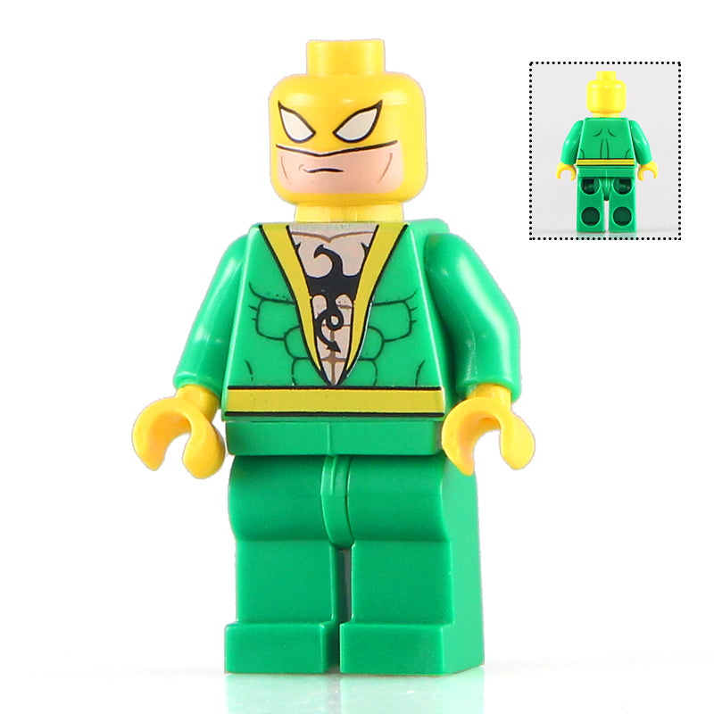 Iron Fist Danny Rand Custom Marvel Superhero Minifigure