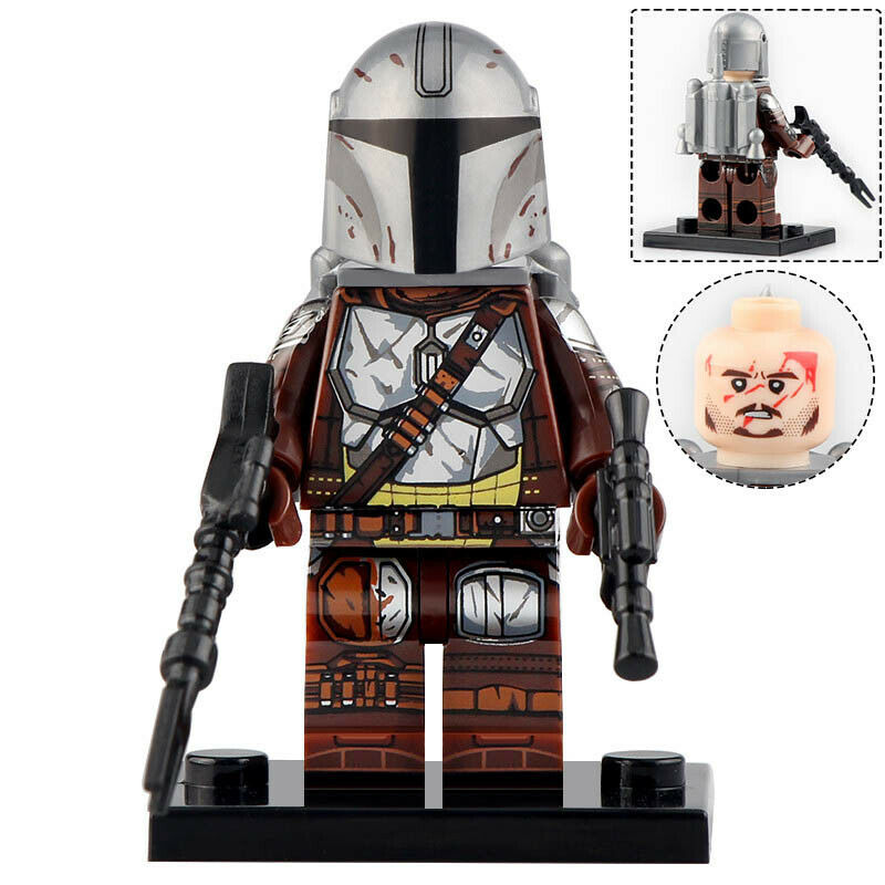 Din Djarin Mando The Mandalorian custom Star Wars Minifigure