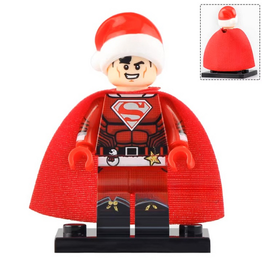 Superman Santa Christmas Special Custom Minifigure