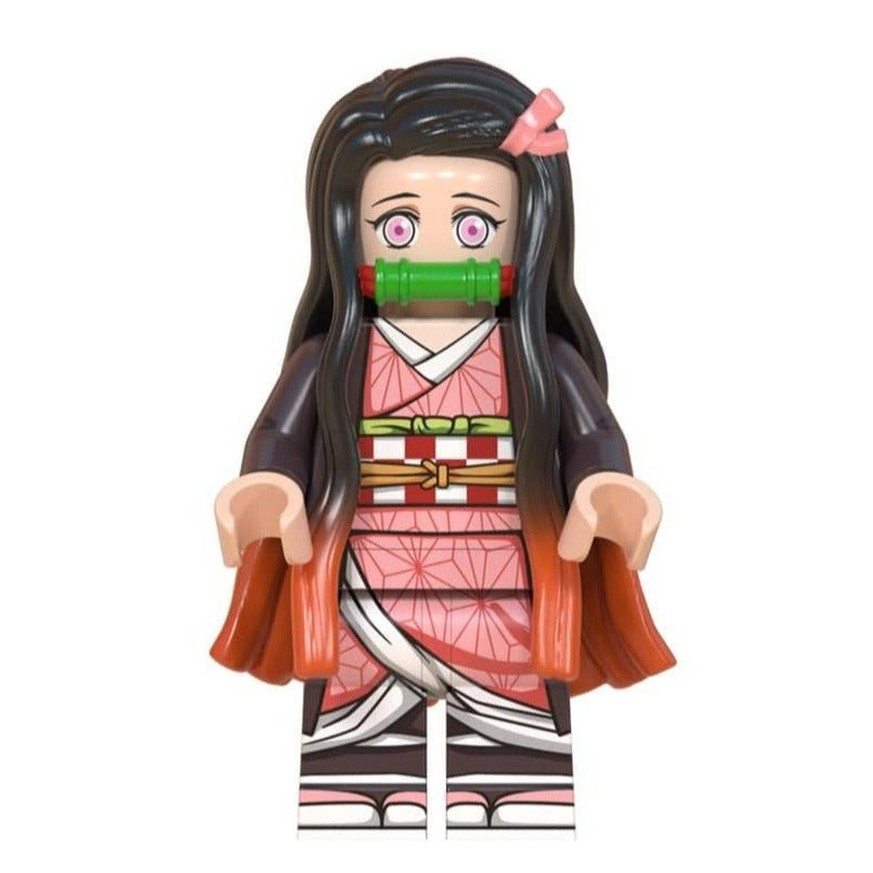 Nezuko Kamado From Demon Slayer Custom Anime Minifigure