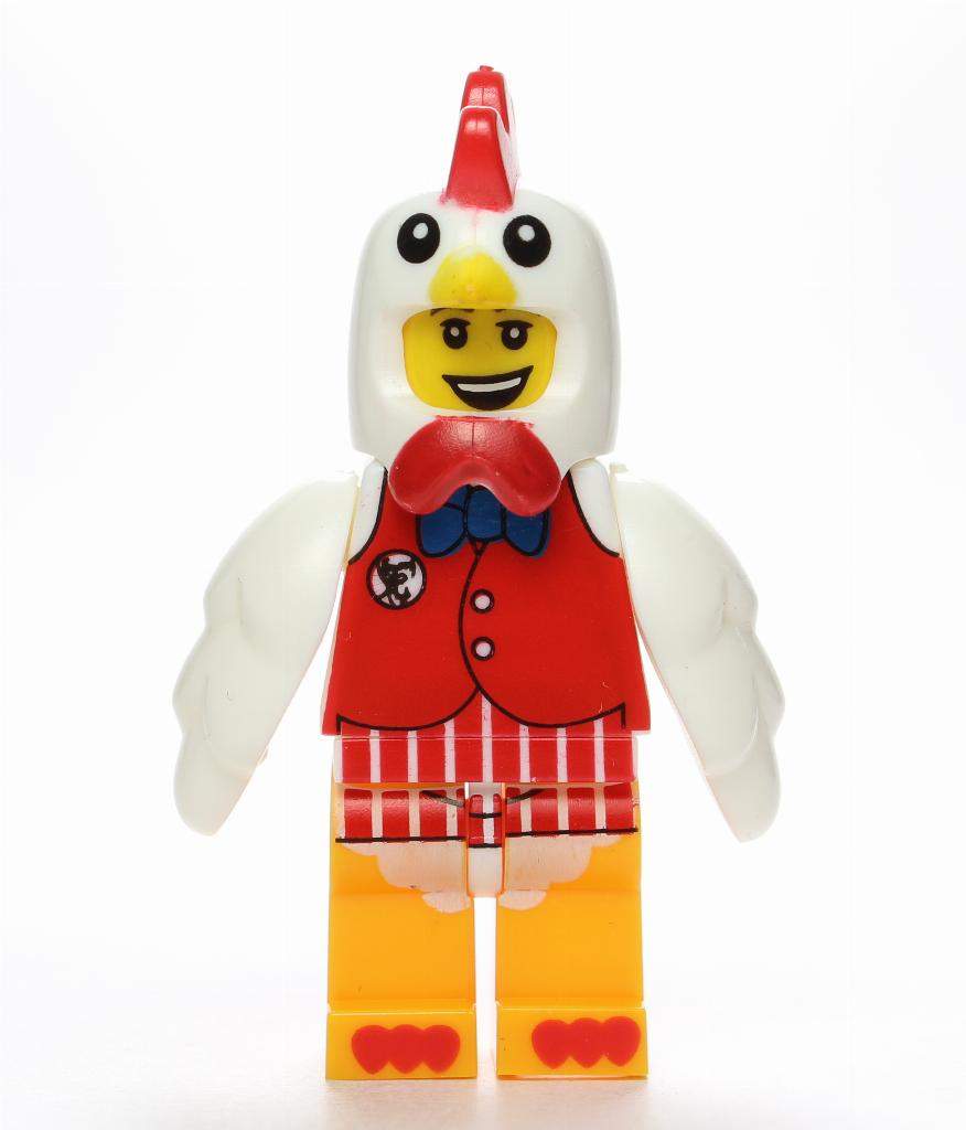 KFC Chicken Guy Icon Minifigure.
