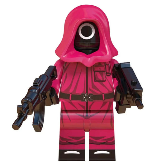 Pink Guards Custom Squid Game Minifigure