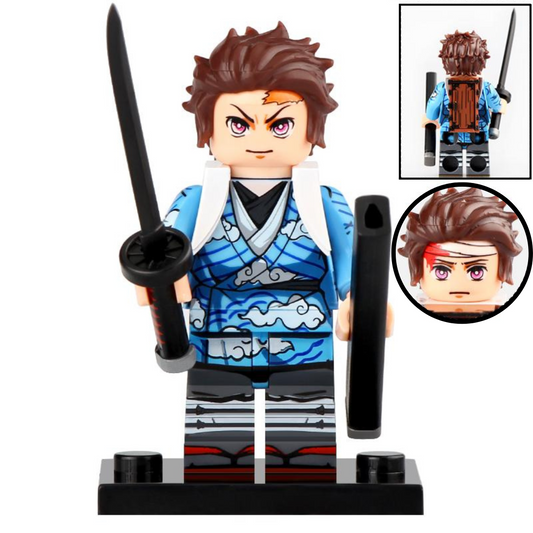 Tanjiro Kamado From Demon Slayer Custom Anime Minifigure