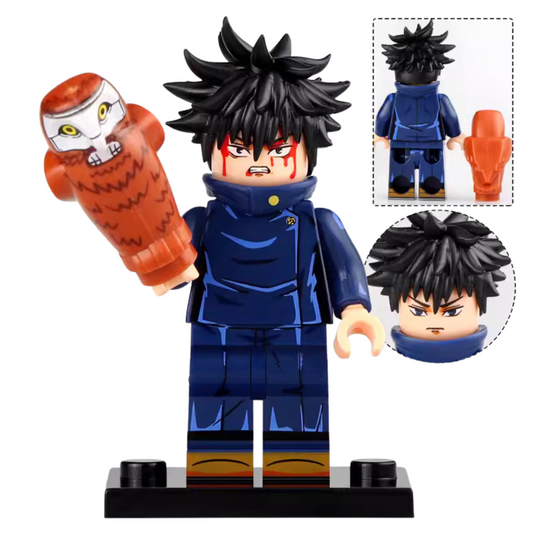 Megumi Fushiguro from Jujutsu Kaisen Custom Anime Minifigure