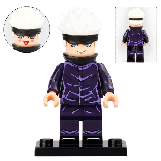 Satoru Gojo from Jujutsu Kaisen Custom Anime Minifigure