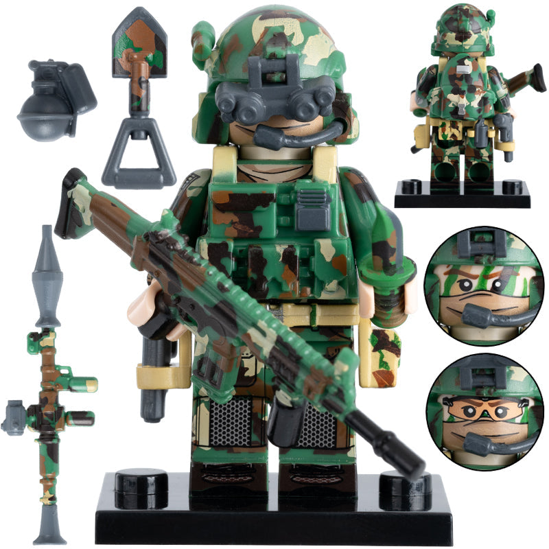 KSK Special Forces Soldier Custom Military Minifigure