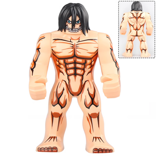 Eren Yeager (Titan Form) Attack on Titan Custom Anime Large Minifigure