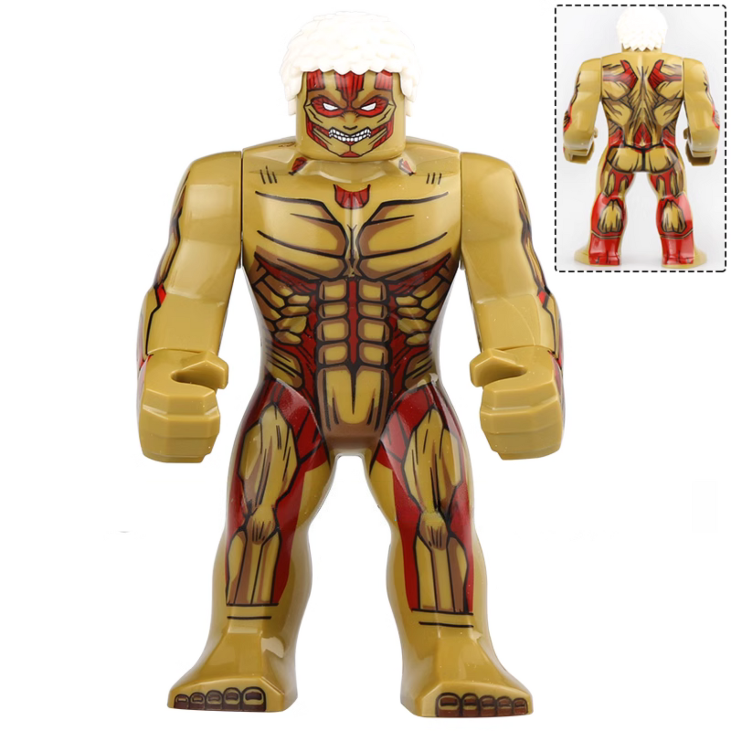 Armored Titan Attack on Titan Custom Anime Large Minifigure