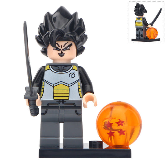 Vegeta from Dragon Ball Z Custom Minifigure.