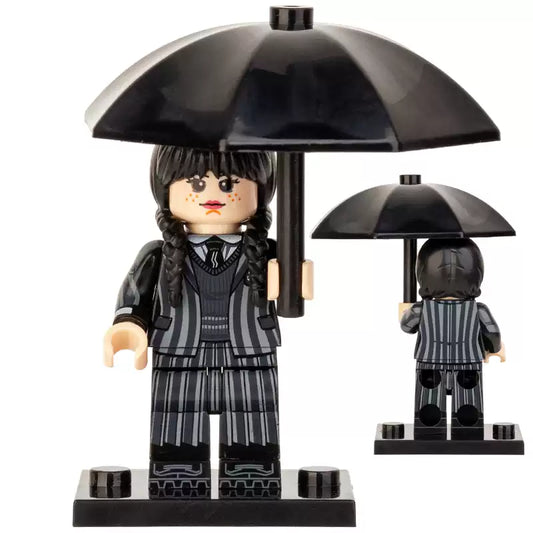 Wednesday Addams Custom Minifigure