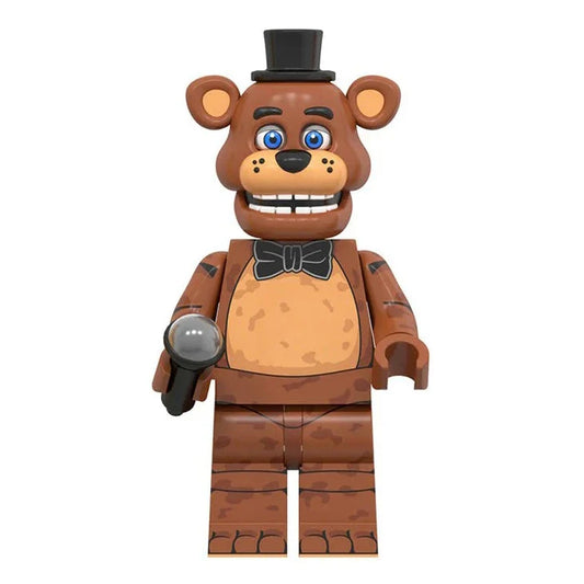 Freddy Fazbear from Five Nights at Freddy's Custom Horror Minifigure.
