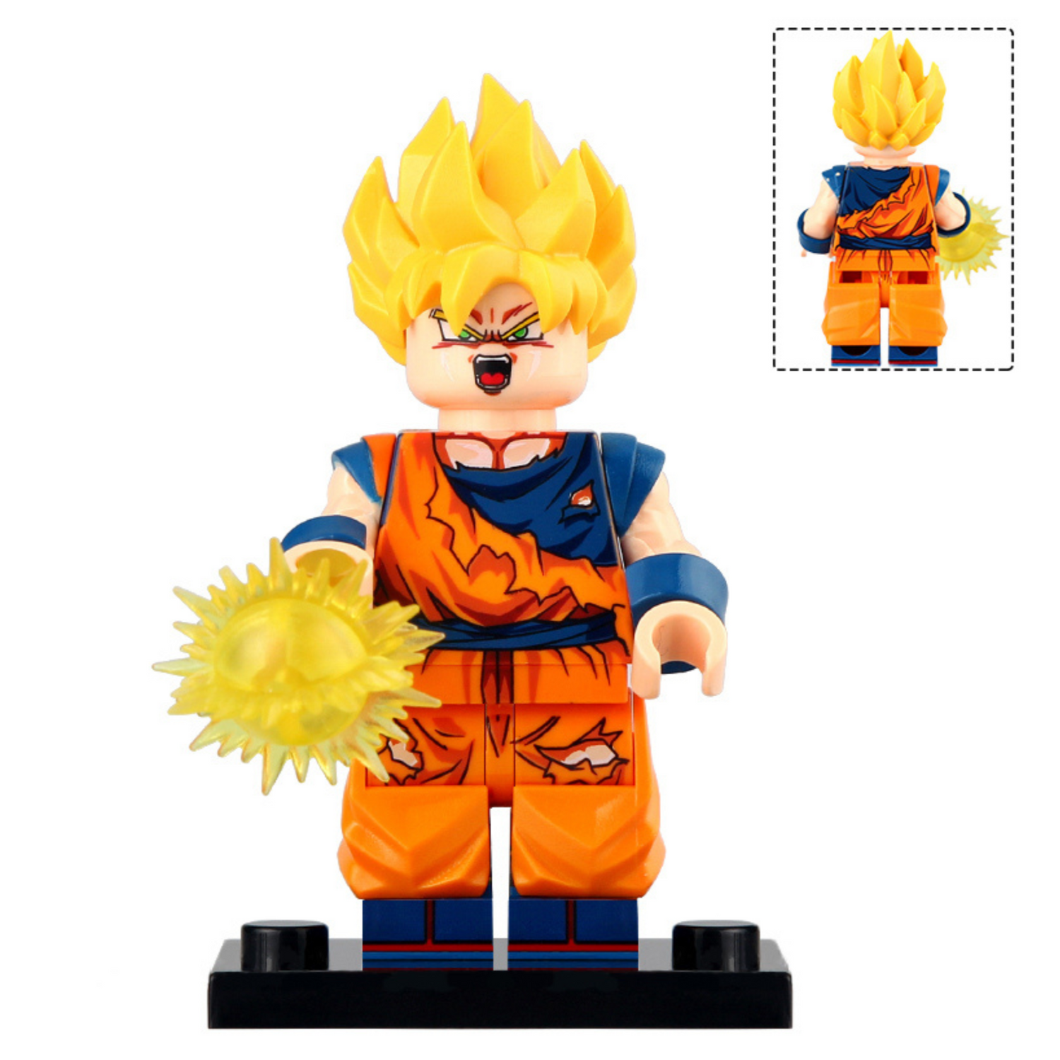 Goku from Dragon Ball Z Custom Minifigure.