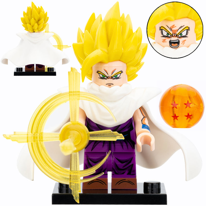 Son Gohan from Dragon Ball Z Custom Minifigure