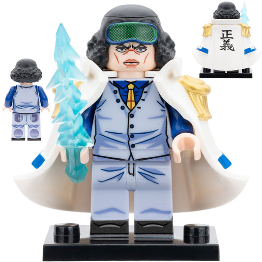 Kuzan Custom One Piece Anime Minifigure