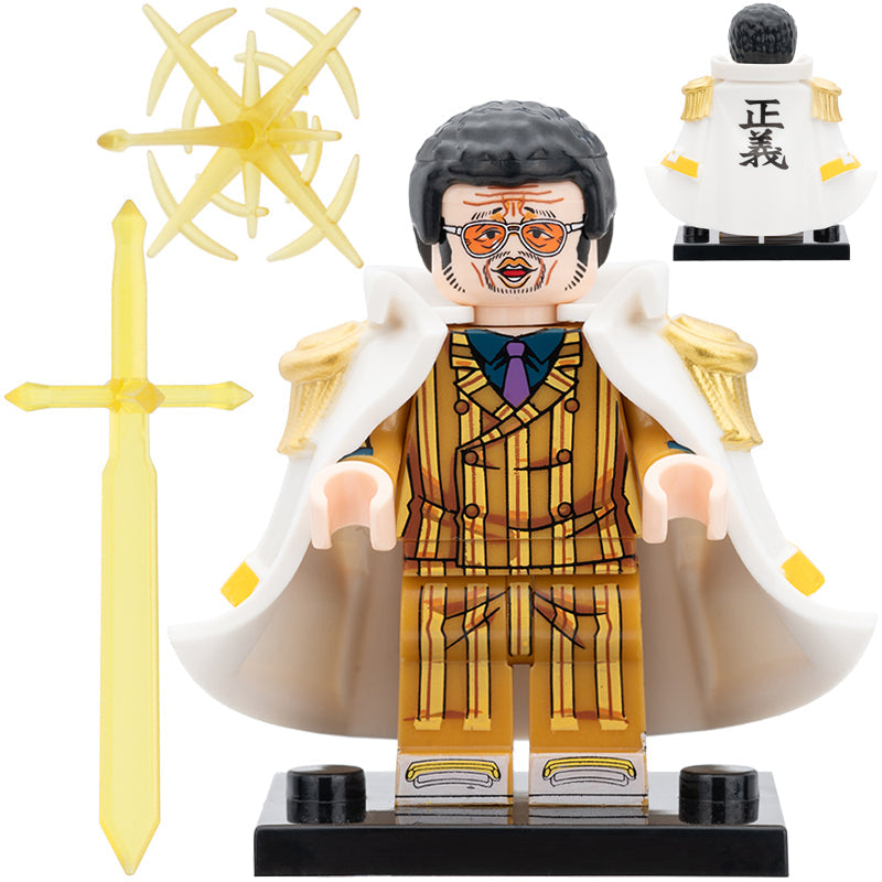 Borsalino Custom One Piece Anime Minifigure