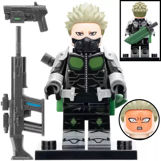 Aoi Kaguragi from Defense Force Anime Minifigure