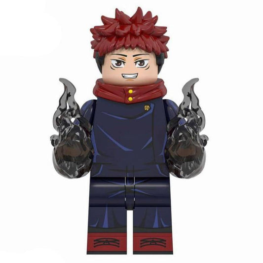 Itadori Yuji from Jujutsu Kaisen Custom Anime Minifigure