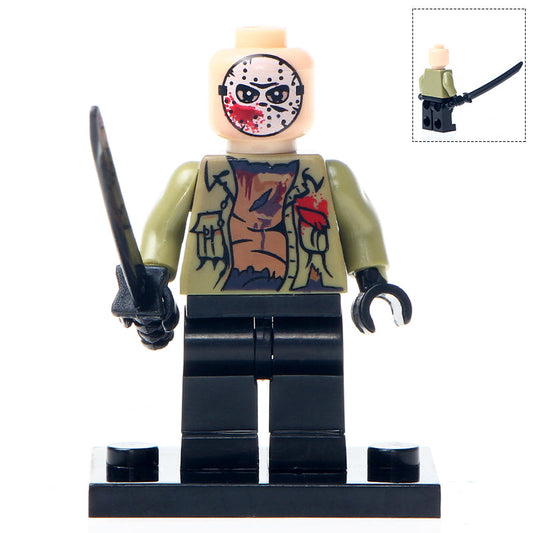 Jason Voorhees Horror Movie Custom Minifigure