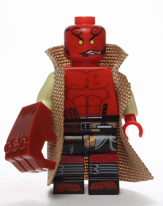 Hellboy Superhero custom Minifigure