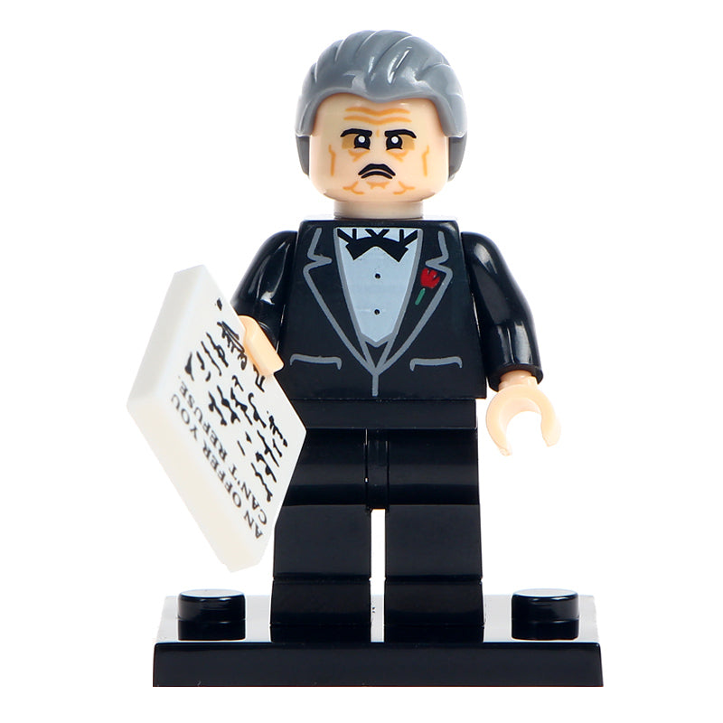 The Godfather Don Vito Corleone Mafia Minifigure