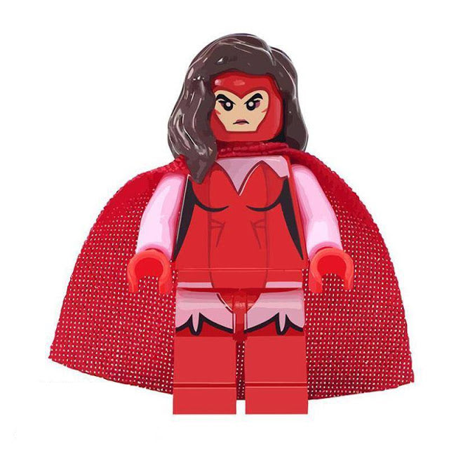 Scarlet Witch Custom Marvel Superhero Minifigure