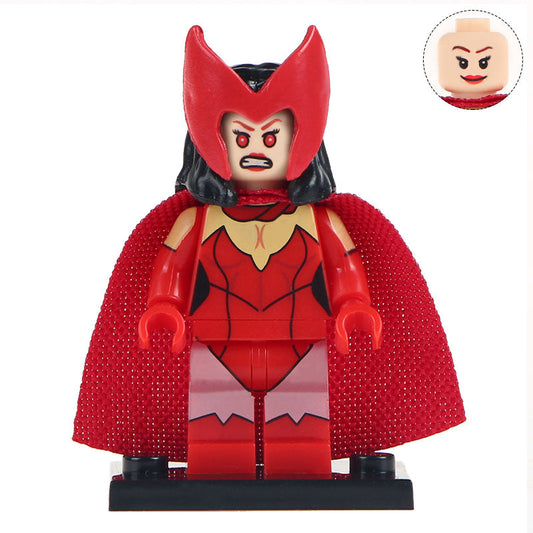 Scarlet Witch Custom Marvel Superhero Minifigure