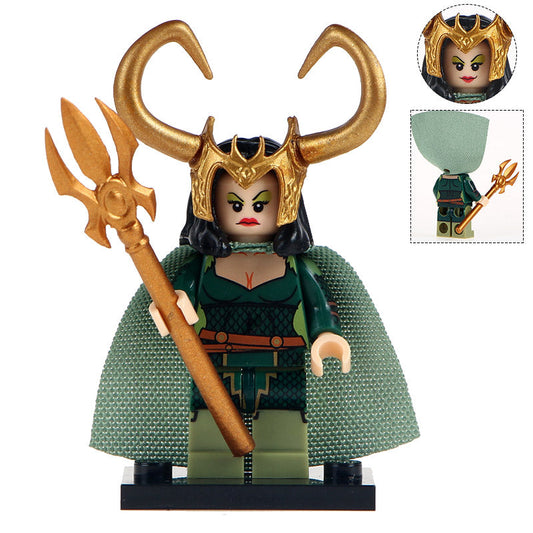 Lady Loki Custom Marvel Superhero Minifigure