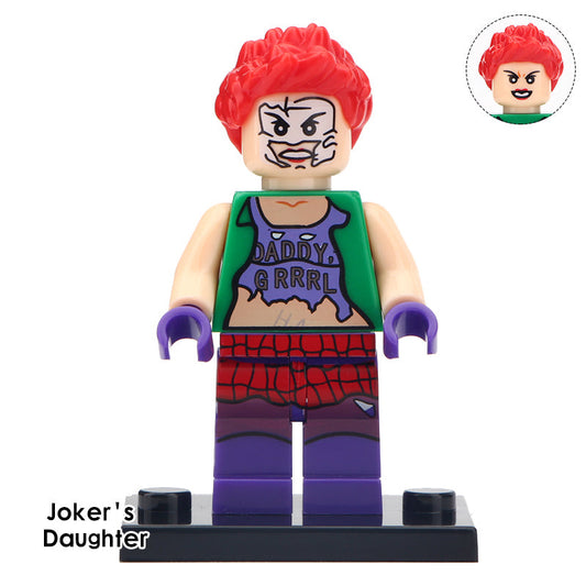 Joker's Daughter Custom DC Comics Supervillain Minifigure