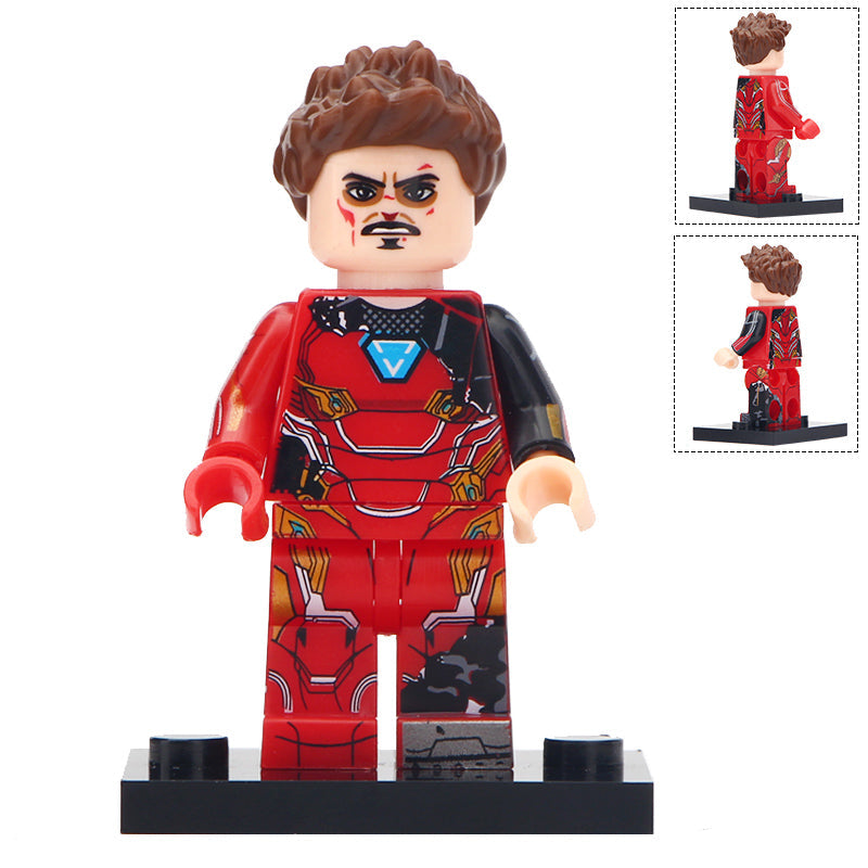 Iron Man Damaged Suit Custom Marvel Superhero Minifigure