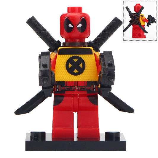 Deadpool X-Men Outfit Custom Marvel Superhero Minifigure