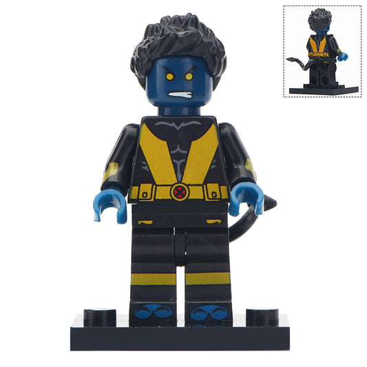 Nightcrawler (X-Men) Custom Marvel Superhero Minifigure