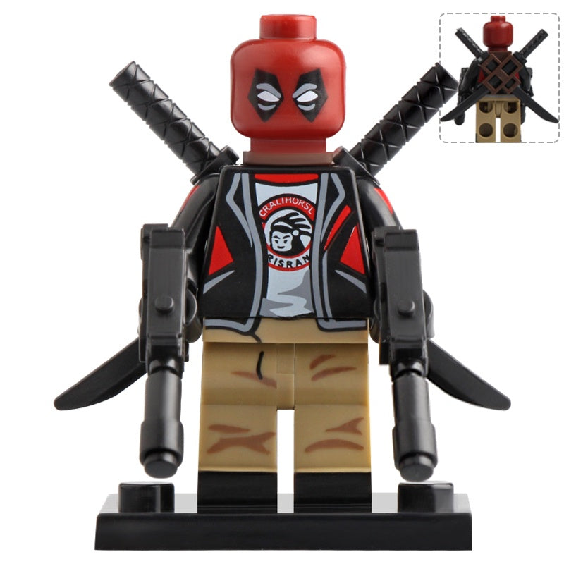 Deadpool Casual Custom Marvel Superhero Minifigure