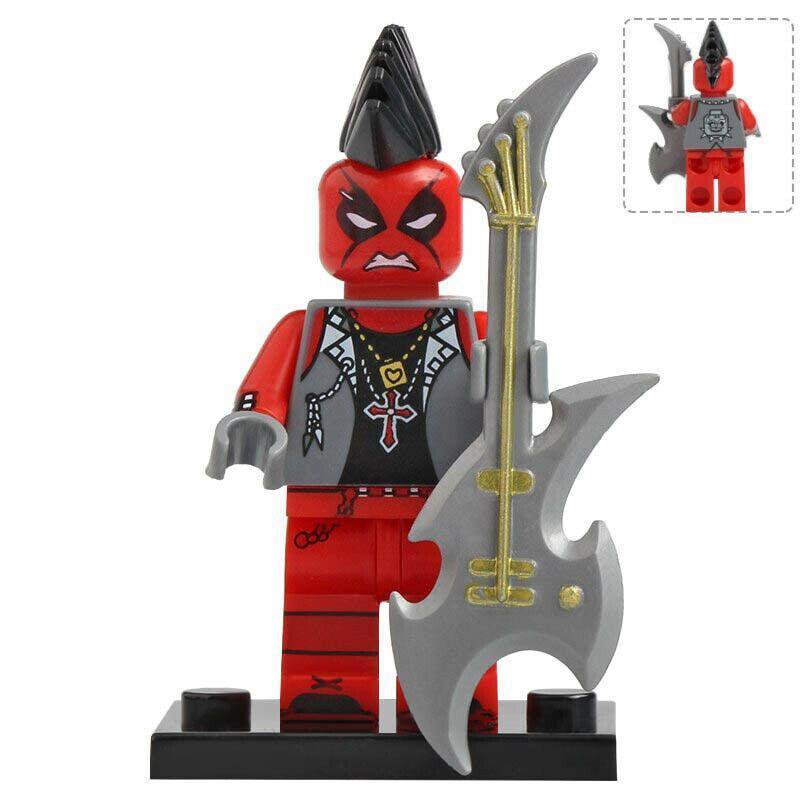 Punk Deadpool Custom Marvel Minifigure