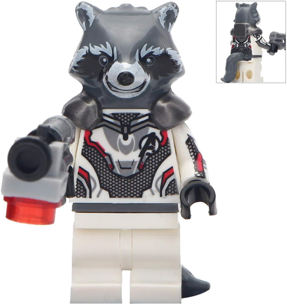 Rocket Raccoon (Quantum Realm) Custom Marvel Superhero Minifigure