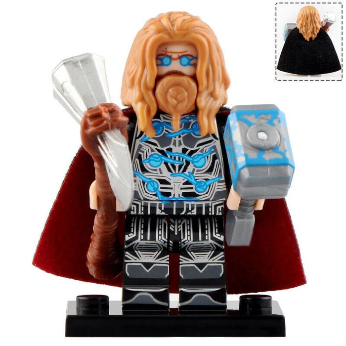 Thor Custom Marvel Superhero Minifigure