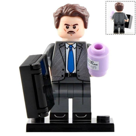 Howard Stark Custom Marvel Superhero Minifigure.