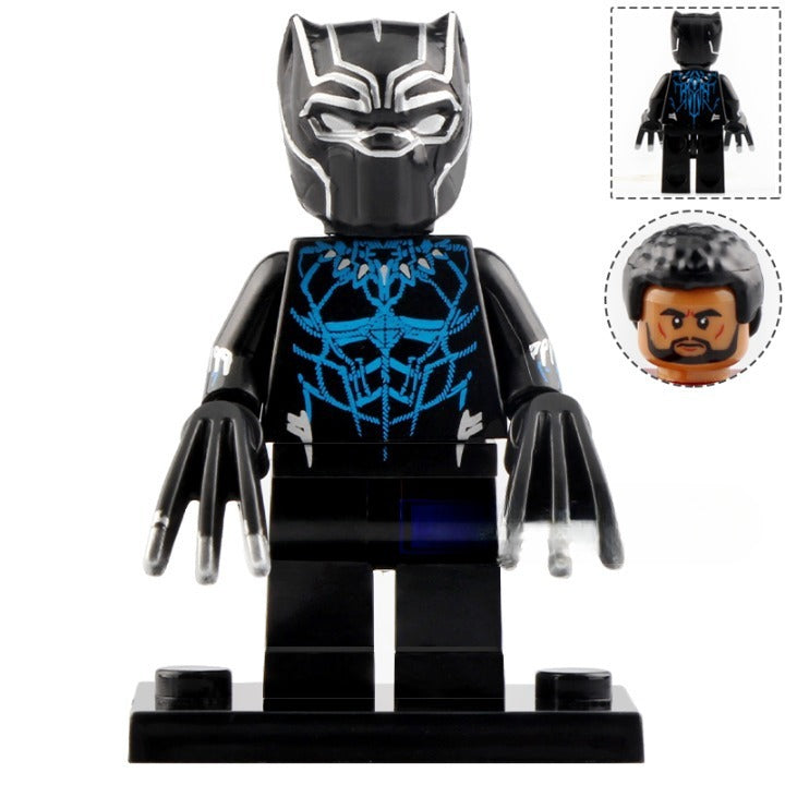 Black Panther Custom Marvel Superhero Minifigure