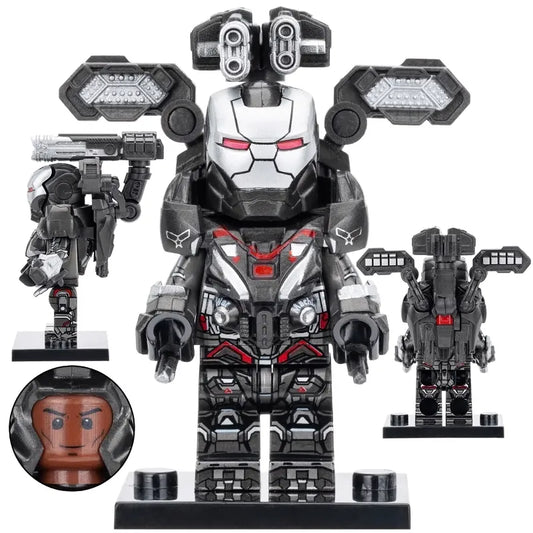 War Machine MK 7 Custom Marvel Superhero Minifigure